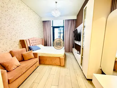 Furnished Studio | Azizi Riviera 30 | Balcony & City View