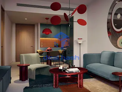 High-Floor Corner 1BR | Sea & City Views