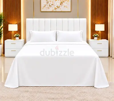 Modern White Upholstered queen Bed with Headboard storage bed luxurious queen size bed