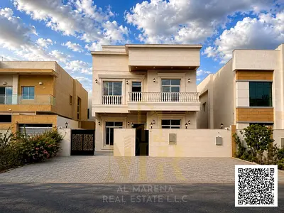 Al Yasmeen – Ajman | 7 master bedrooms + sophisticated design ~ two floors and a roof, offered at a