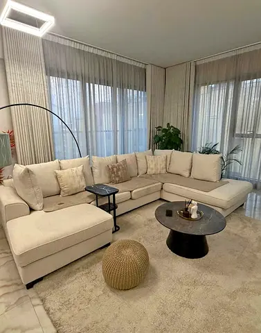 The one Kingston U Shape Sofa Beige