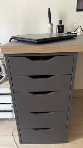 Desk with drawer