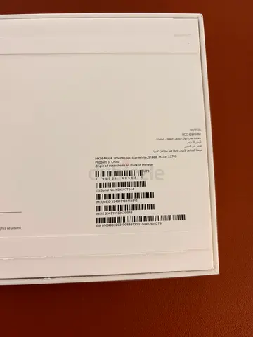 iPhone due 512 gb with original - White