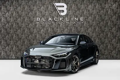 BUY NOW, PAY LATER | THE BLACKLINE STANDARD | Audi Warranty + Service Contract, Brand New, GCC