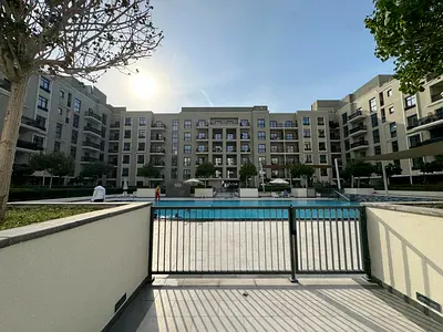 Furnished 1BR apartment for annual rent in Sharjah: brand new building & furniture, gym, pool & fre