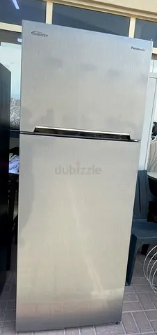 Panasonic Top Freezer Refrigerator - Silver, Good Condition