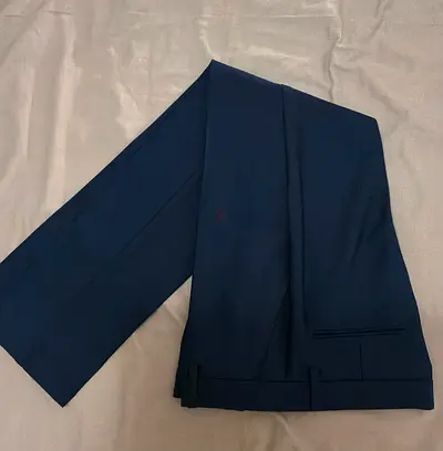 Brand new Marks & Spencer’s Navy blue dress suit with coat, pink shirt and pants - 11-12 year olds