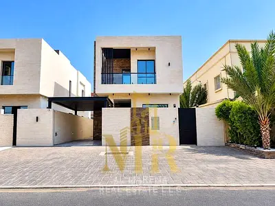 New Villa for Sale in Al Muwaihat 2 – Ajman | 5 Master Bedrooms | Located Directly Next to the Mosq
