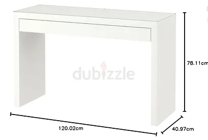 IKEA MALM Dressing Table / Office Desk – White