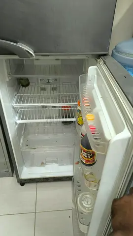 Westpoint double door single door refrigerator - used, good working condition silver colour fridge