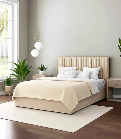 Premium Quality Cotton fabric Queen Bed Available