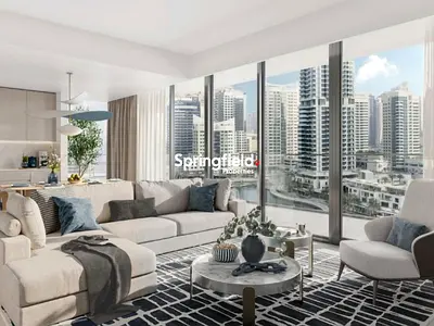 Marina Shores Gem | Luxury 2BR | Partial Sea View