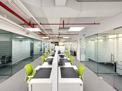Fully Furnished | 7 closed offices | Meeting Room
