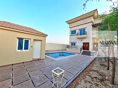 Swimming Pool 4BR villa huge size, driver room, maidroom