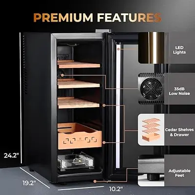 Brandnew NeedOne Thermoelectric Humidor Worth Close to AED 2K Going For Just AED 990.