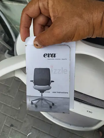 EVA ergonomic office chair - grey, like new with tags