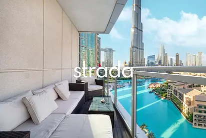 Exclusive | Full Burj View | 3BR + Maids