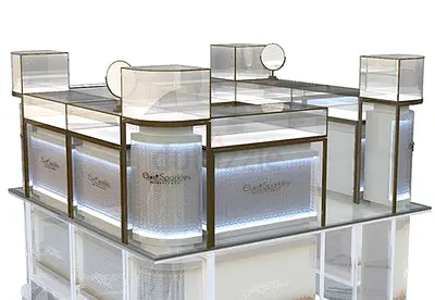Custom Made Jewelry Kiosk UAE | Custom Jewelry Kiosk Design Dubai