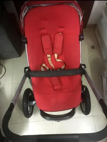 Quinny stroller in red - used, good condition