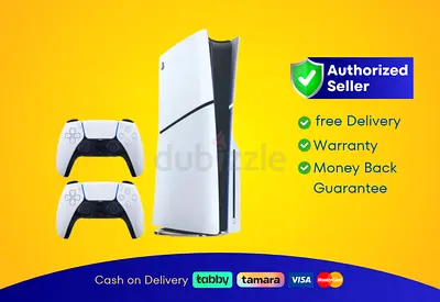 Sony PlayStation 5 Gaming Console Slim – Disc Edition with 2 Controllers | Warranty | FREE DELIVERY