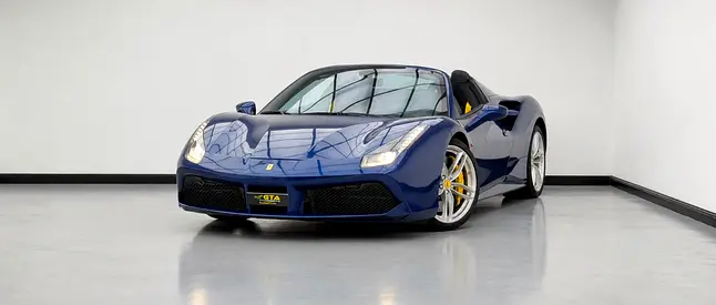 2017 Ferrari 488 Spider, Full Ferrari Service History, Excellent Condition, GCC
