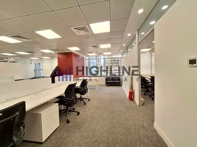 Fitted Commercial Office | Ready-to-Move | Spacious & Bright