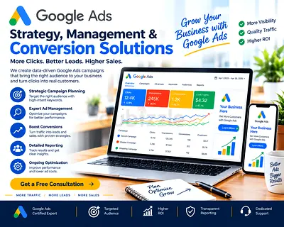 Google Ads Strategy, Management & Conversion Solutions