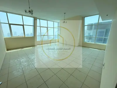 Three Bedroom Apartment with Living Room in Al Mamzar Direct Sea View Balcony Built In Wardrobes Room Distributor Master Maid Room and Free Parking