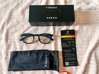 Horus X Urban Ghost Blue Light Blocking Glasses for Man and Woman
