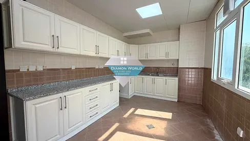 3 BEDROOMS HALL WITH BALACONY FOR RENT SHAKHBOUT CITY.