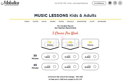 Music and Dance Classes for Kids and Adults