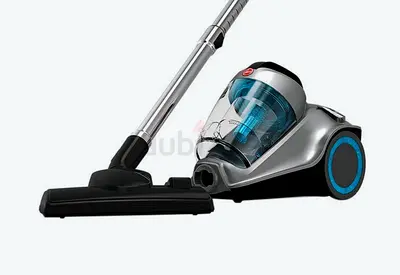Cylinder Bagless Vacuum Cleaner - Compact, RED GREY