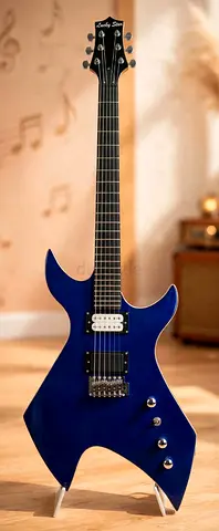 Lucky star Electric guitar-Royal blue