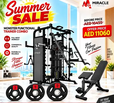 All-in-One Monster Functional Trainer All-in-One Combo DY9000