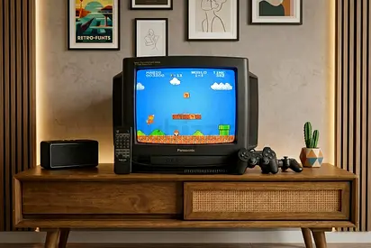 Panasonic CRT TV -( Made in Japan)unused- TC-1450R