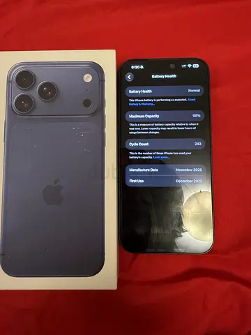 iPhone 17 Pro Max 256GB - Deep Blue Under Warranty