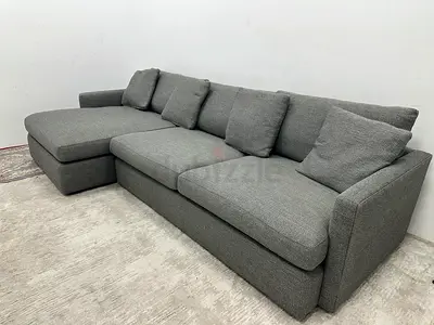 Perfect condition crate&barrel lshape sofa