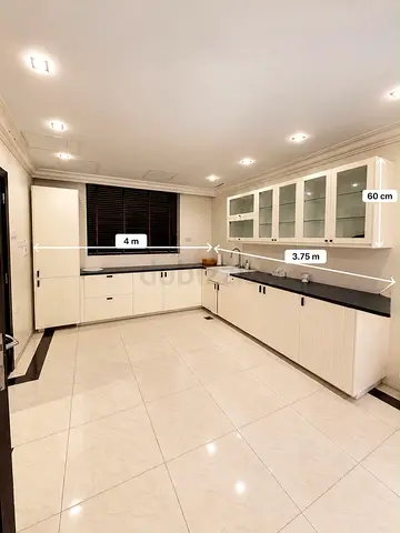 Spacious prep kitchen from ikea Sardar