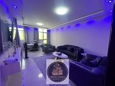 Fully Furnished 2 BHK with Stadium View – Rashidiya Tower, Ajman