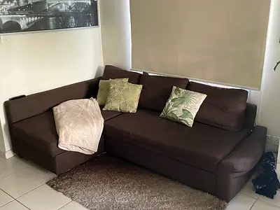 Ikea FRIHETEN 3-seater Sofa-Bed - Brown
