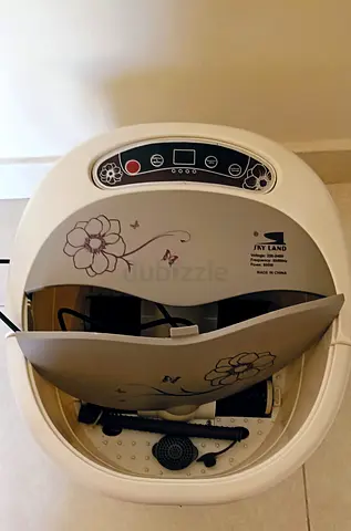 Electric Foot Spa Massager with Heat and Bubbles - Good Working Condition