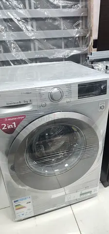 Front Load Washing Machine - 8kg, Silver, Good Condition