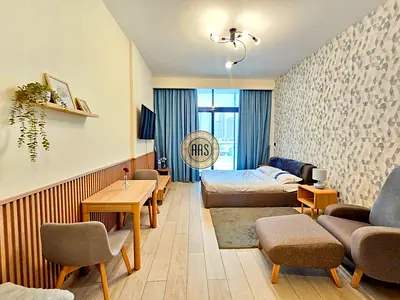 Luxurious ultra modern furnished studio with 12 cheques,all amenities free