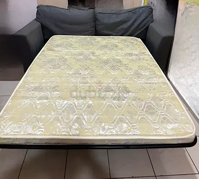 Sofa bed with table