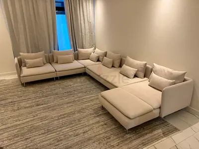 Selling high quality IKEA sodhram Usahpe sofa beige color like same brand new