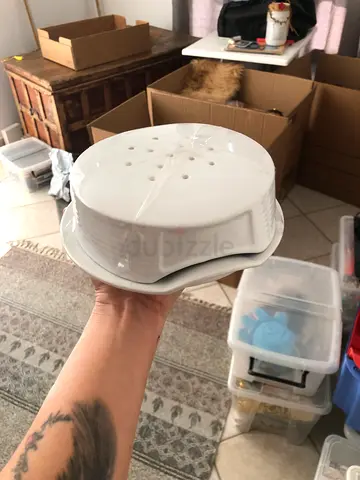 Butter plate with cover