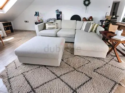 IKEA vimle Lsahpe sofa bed without fostool
