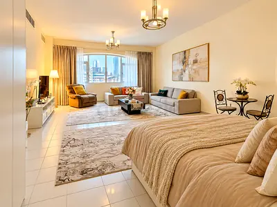 Elegant Spacious Room | Burj Khalifa View
