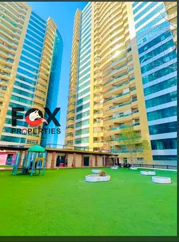 استوديو للبيع منع باركينج في ابراج الهورايزون بمساحه واسعه جدا مع حديقه وجيم تشطيبات وتصميمات عصريه ومريحه