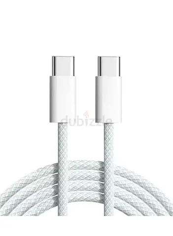 USB-C to USB-C Cable 60W Braided iPhone 15 / 16 – New